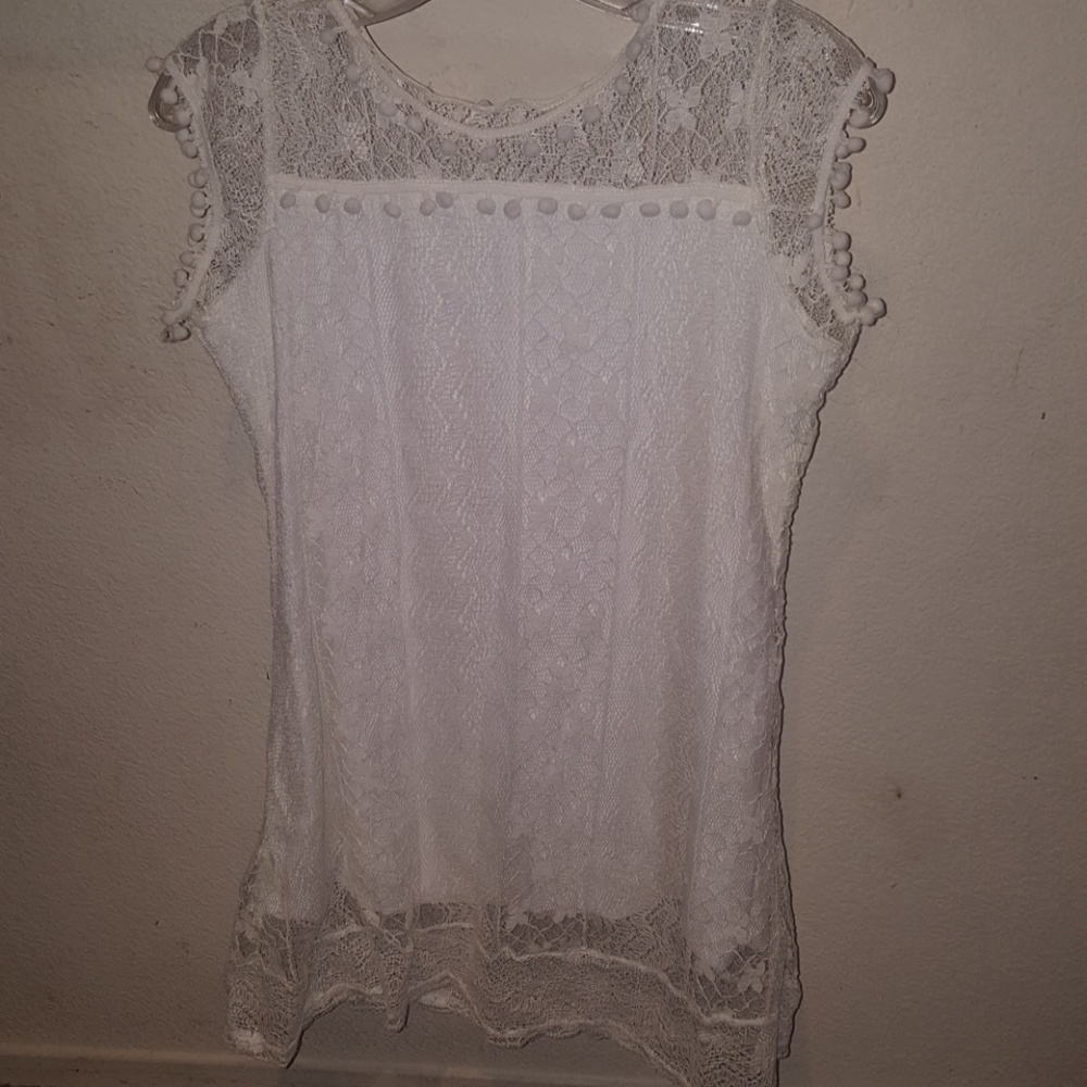 White Lace Top